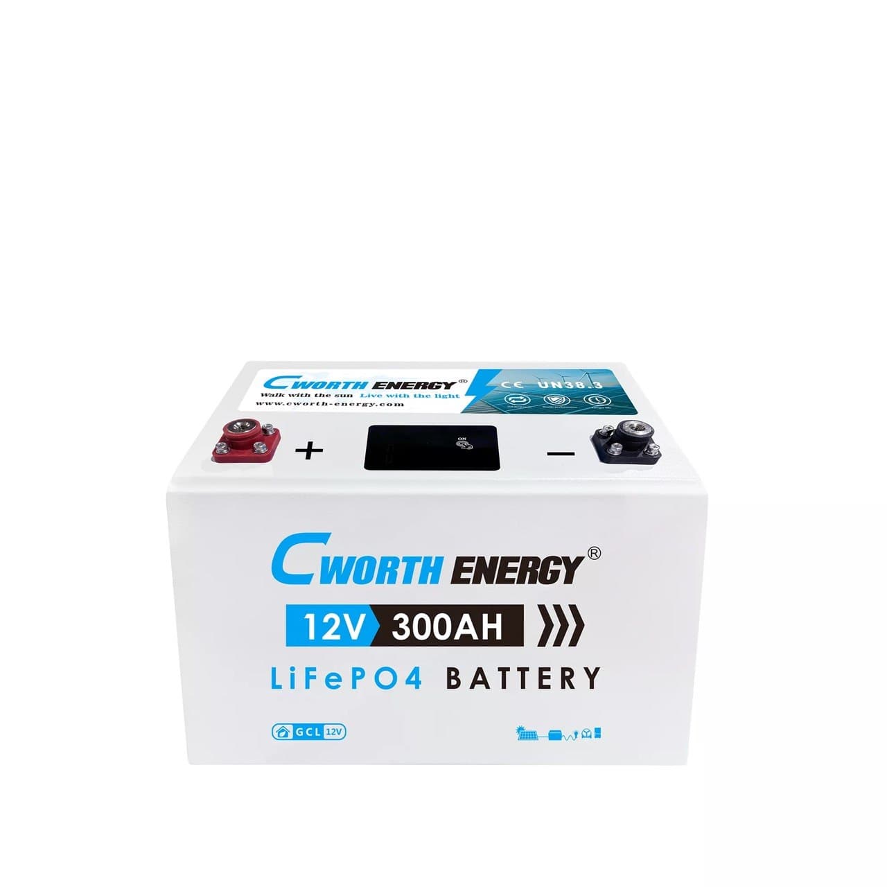 Cworth energy Lithium battery 3.8KWH 12V